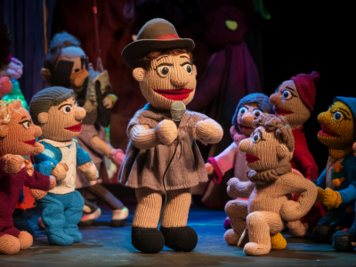 Can a two-hour pop-up performance of knitted puppets attract festival audiences? a step-by-step promo plan