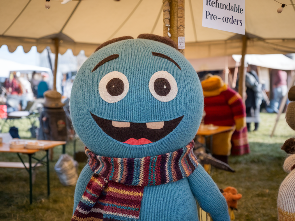 How to run a refundable preorders system for limited-edition knitted characters at weekend folk festivals