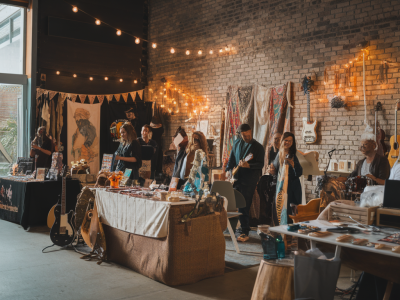 How to run a successful collaborative pop-up with musicians and makers