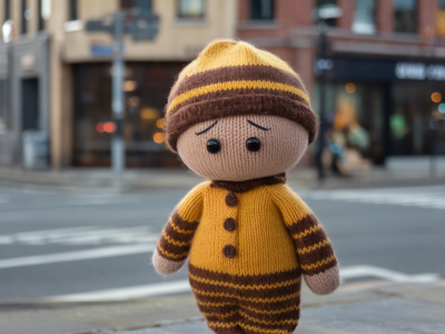 How to win microgrant funding for a pop-up knitted character performance