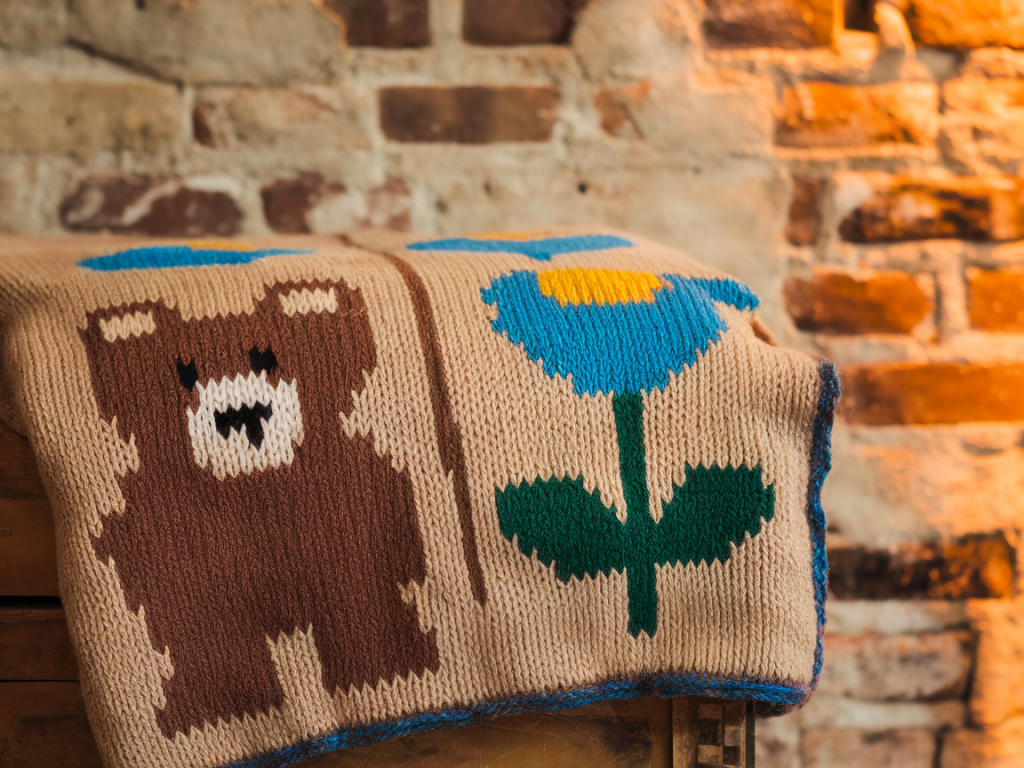 Knit pattern translation: turning a spoken folk tale into clear, beginner-friendly instructions