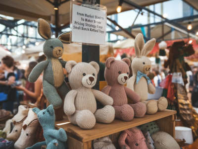From market stall to maker brand: pricing strategy for small-batch knitted toys