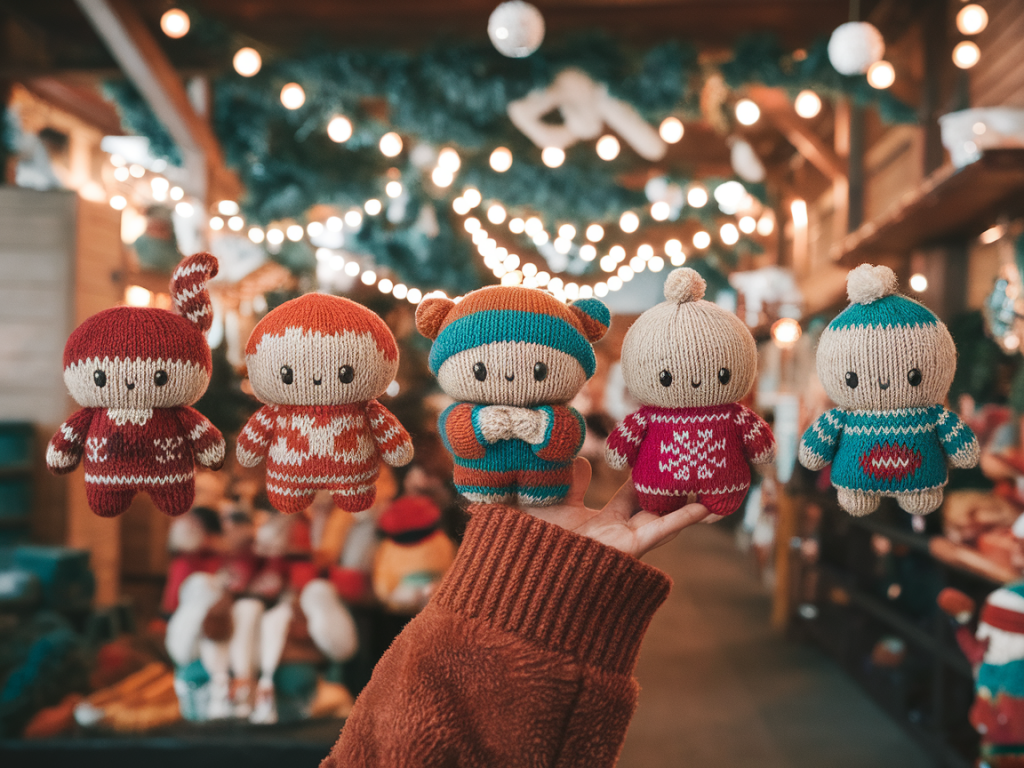 Can a single knit pattern become a festival series? turning one character into five seasonal variants that sell